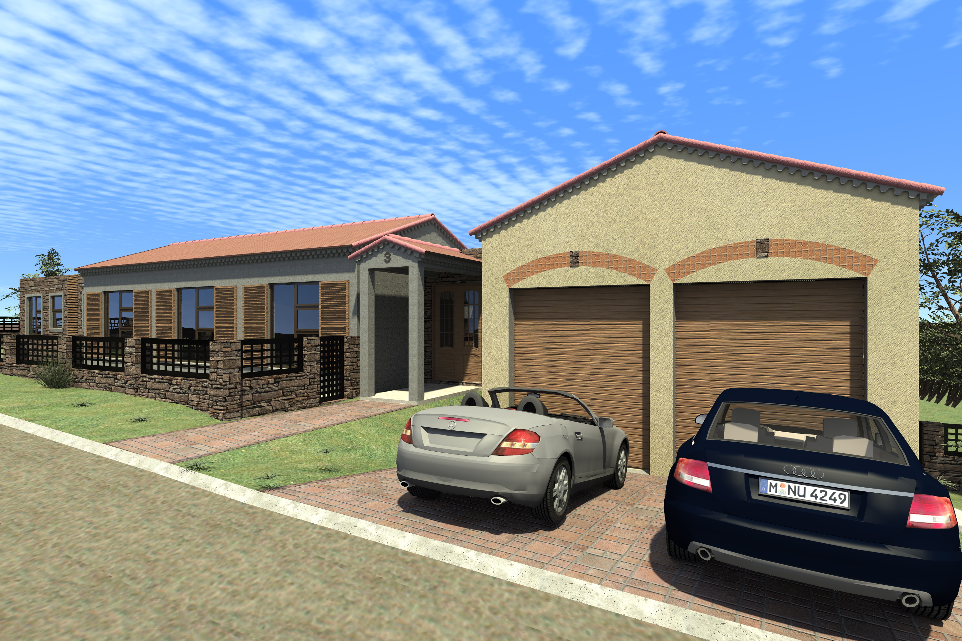 Sleek 280m² Hillside Retreat - 4 Bedroom