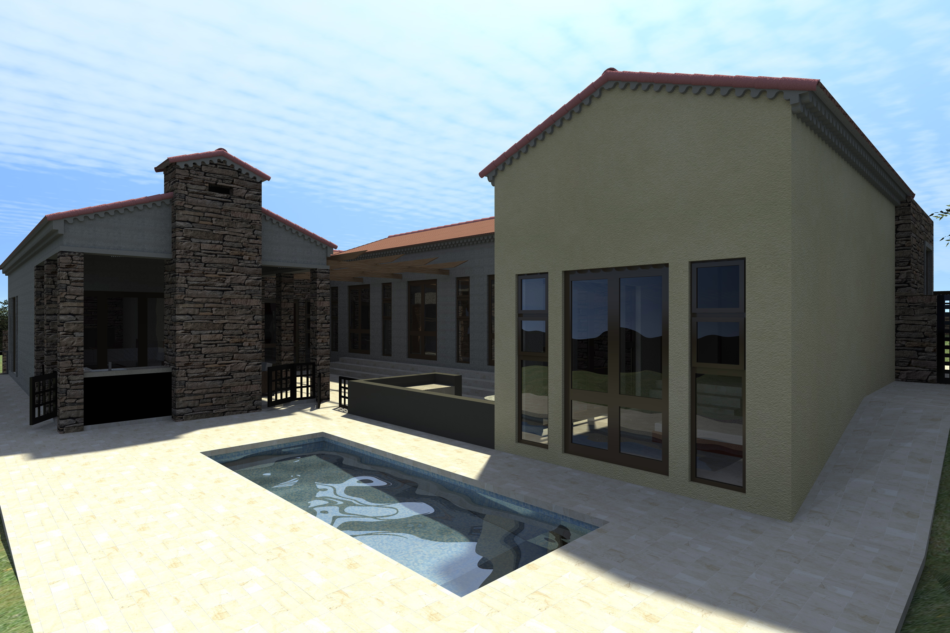 Sleek 280m² Hillside Retreat - 4 Bedroom 4