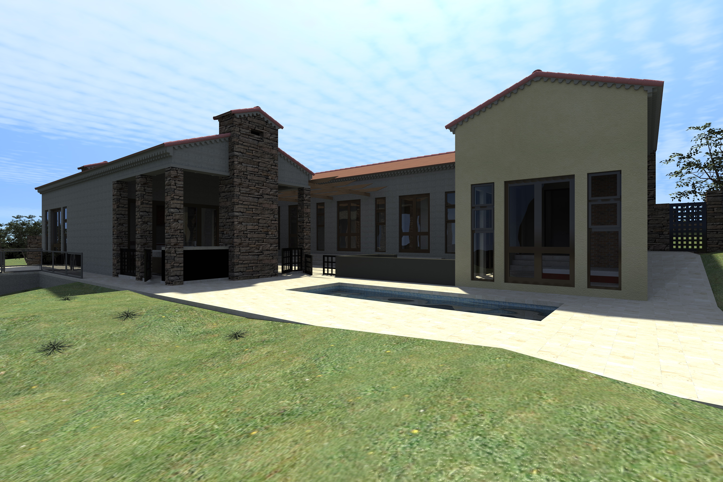 Sleek 280m² Hillside Retreat - 4 Bedroom 5