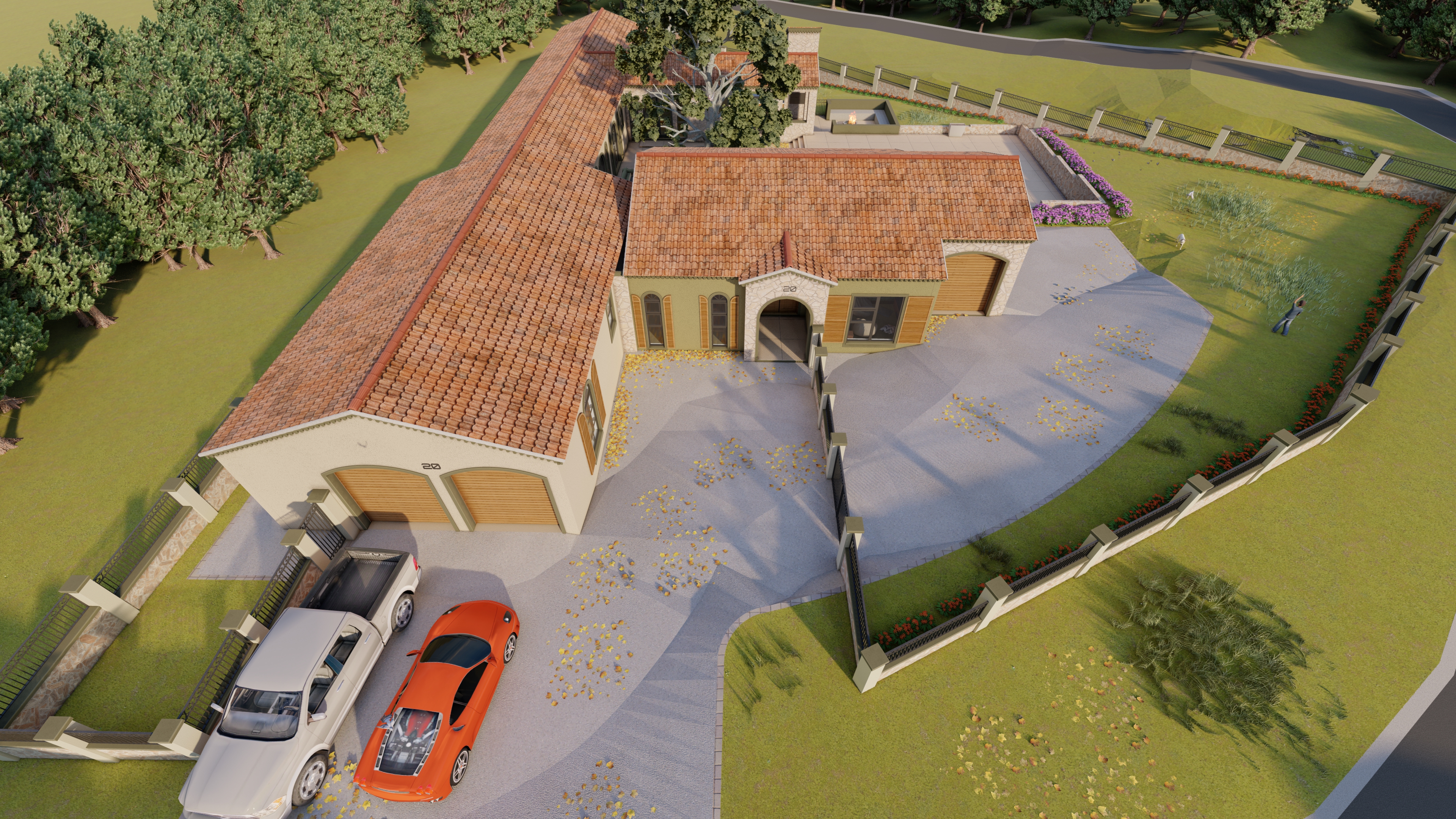 Elegant 465m² French Provencial Villa - 5 Bedroom